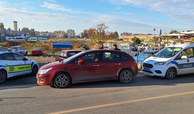 Mersin'de otomobilin çarptığı yaya ağır yaralandı