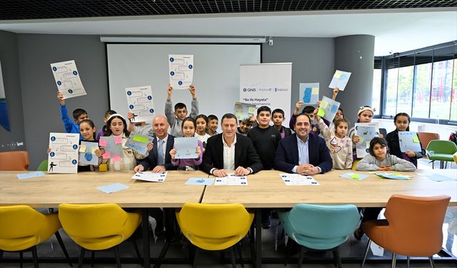 QNB Türkiye, Habitat derneği ve UNDP, çocuklara suyun önemini anlattı