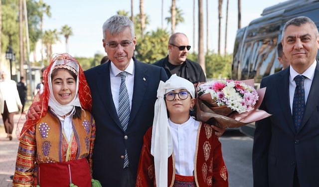 Sağlık Bakanı Kemal Memişoğlu, Mersin Valiliği'nde konuştu:
