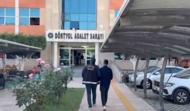 Dörtyol’da yağma ve silahla tehdit şüphelisi tutuklandı