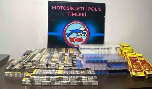 İskenderun’da kaçak sigara operasyonu