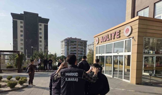 Kahramanmaraş’ta uyuşturucuya 3 tutuklama