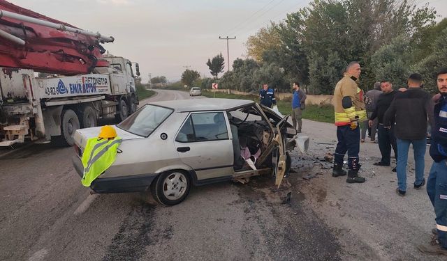 TOFAŞ’ın hurdaya döndüğü kazada 6 kişi yaralandı