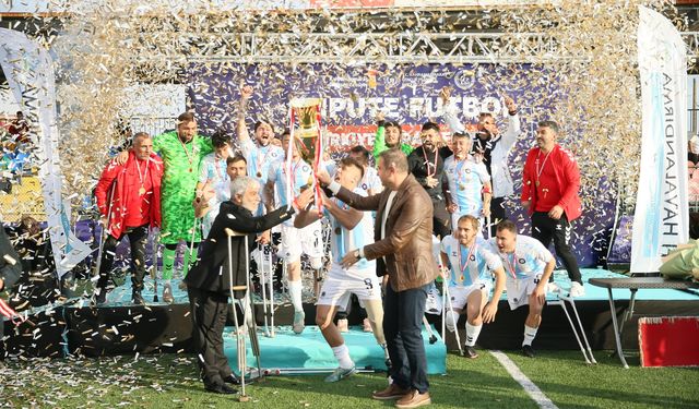 Ampute Futbol Türkiye Kupası'nı Başkent Ampute Futbol Gücü kazandı