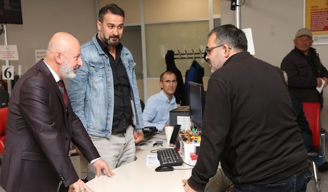 Başkan Çolakbayrakdar: "Vergiler, geleceğimizin teminatıdır"