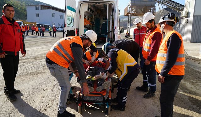 Büyükşehir’den Gerçeği Aratmayan Acil Durum Tatbikatı