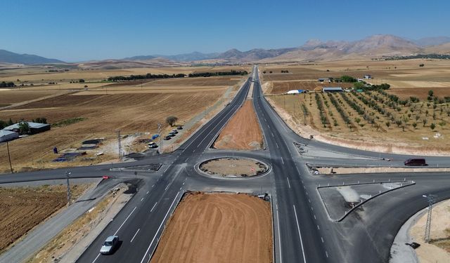 Elbistan-Afşin-Göksun Yolunda Sona Gelindi: 1 Kilometre Kaldı