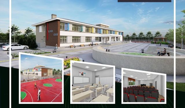 Ericek’e 8 Derslikli Yeni Anadolu Lisesi Kazandırılıyor