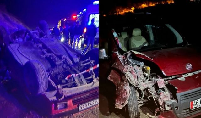 Hafif Ticari Araçla Otomobil Çarpıştı: 4 Yaralı