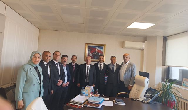 MHP Afşin İlçe Başkanlığı’ndan Ziyaret