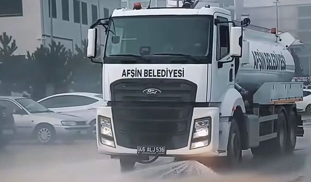 Afşin Belediyesi Sahada: İlçenin Dört Bir Yanında Yoğun Çalışma