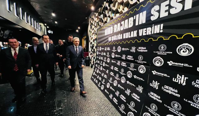 Antalya'da 'Hind Rajab'ın Sesi' filminin özel gösterimi yapıldı