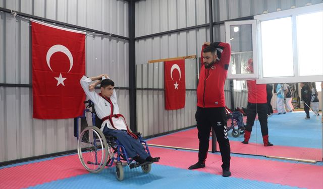 Hataylı para tekvandocu Hasan, milli takıma girmeyi hedefliyor