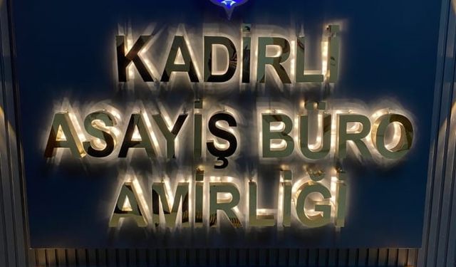 Kadirli'de huzur ve güven uygulaması yapıldı