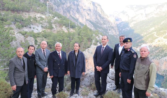 Karanlıkdere Kanyonu'nda yeni yürüyüş rotaları ve kaya tırmanış parkurları planlanıyor