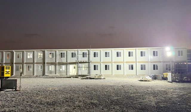 Karmod BAE'de konteyner ofis projesini tamamladı