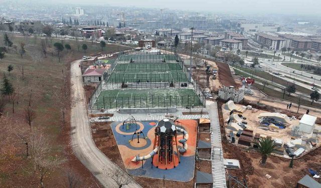 Kahramanmaraş'ın yeni spor vadisi, sosyal merkez olarak planlandı