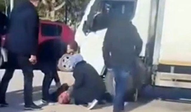 Kamyonet yayaya çarptı: 1 yaralı