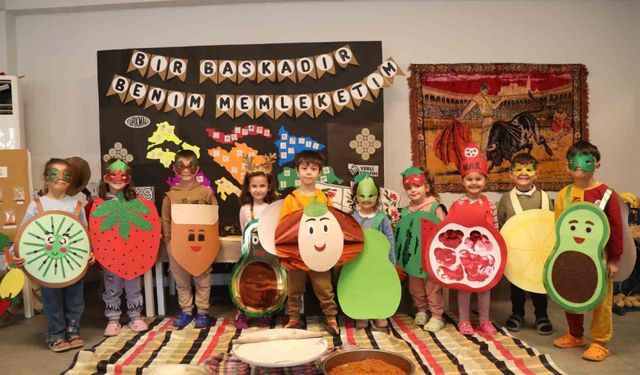 Yüreğir Belediyesi kreşlerinde Yerli Malı Haftası kutlandı