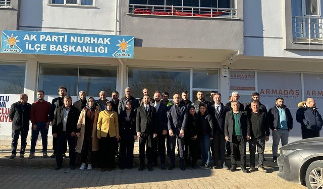 AK Parti Nurhak İlçe Danışma Toplantısı Gerçekleştirildi