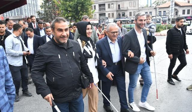 Başkan Büyükkılıç: "Özel bireylere özel hizmetler gerekir, biz de bunu yapıyoruz"