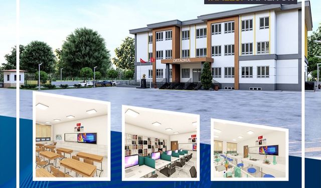 Dulkadiroğlu’na 32 Derslikli Yeni Ortaokul Kazandırılıyor