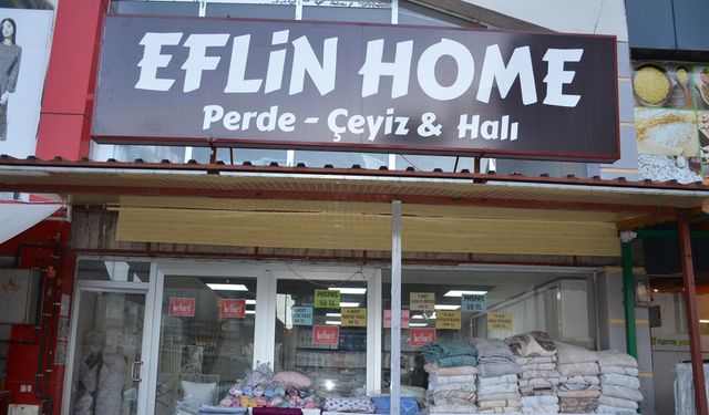 Eflin Home Afşin’de Yeni Yerinde Hizmet Vermeye Devam Ediyor