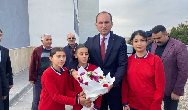 Kaymakam Sarıdoğan’dan Büyüktatlı'ya Ziyaret