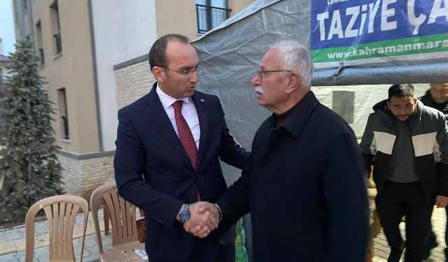 Kaymakam Sarıdoğan’dan Gerger Mahallesi’ne Taziye Ziyareti