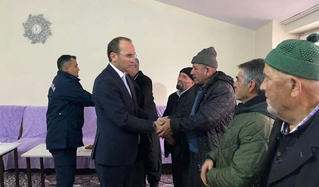 Kaymakam Sarıdoğan’dan Şehit Ailesine Ziyaret ve Mahalle Buluşması