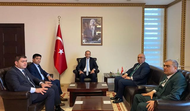 Milli Eğitim Bakanlığı Müfettişlerinden Kaymakam Sarıdoğan’a Ziyaret