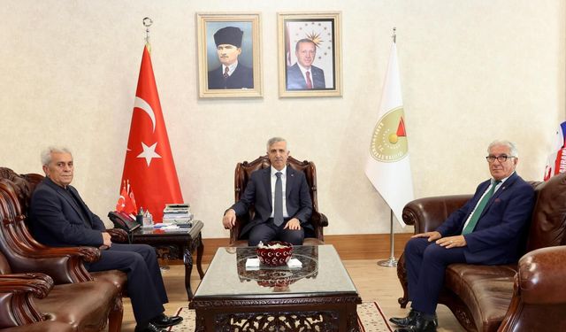 Vali Ünlüer, Farklı Kurum ve Sivil Toplum Temsilcilerini Makamında Ağırladı