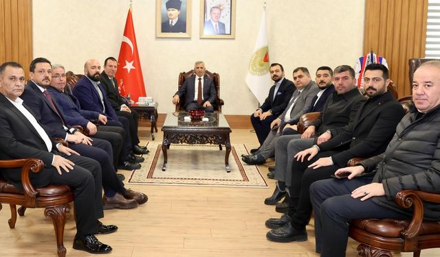 Vali Ünlüer, Makamında Önemli Ziyaretleri Kabul Etti