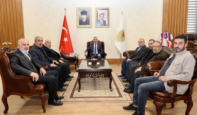 Vali Ünlüer’e Önemli Makam Ziyaretleri