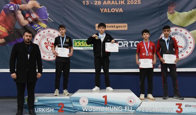 Kahramanmaraşlı Sporcular, Türkiye Wushu Kung Fu Şampiyonası'nda Zirveye Çıktı