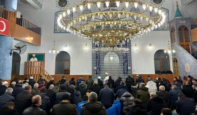 Afşin’de Miraç Kandili İhya Edild