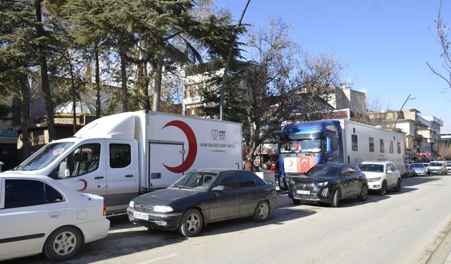 Kızılay Kan Bağış Aracı Afşin’e Geliyor