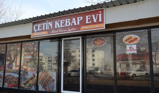 Afşin’de Çetin Kebap Evi Hizmete Açıldı