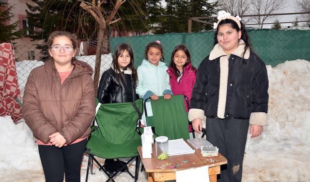 Afşin’de Çocuklardan Örnek Davranış: SMA Hastaları İçin Satış Yapıyorlar