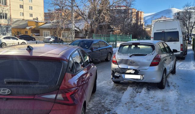 Afşin’de Zincirleme Trafik Kazası Meydana Geldi