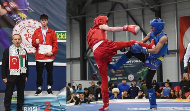 Afşinli Sporcu Ahmet Eymen Bozkurt Türkiye İkincisi Oldu