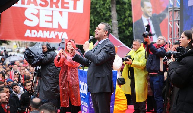 CHP Grup Başkanvekili Başarır, Adana'da konuştu