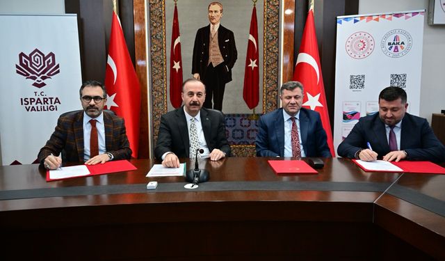 Isparta'da eğitimde fırsat eşitliği için SOGEP destekli projenin sözleşmesi imzalandı