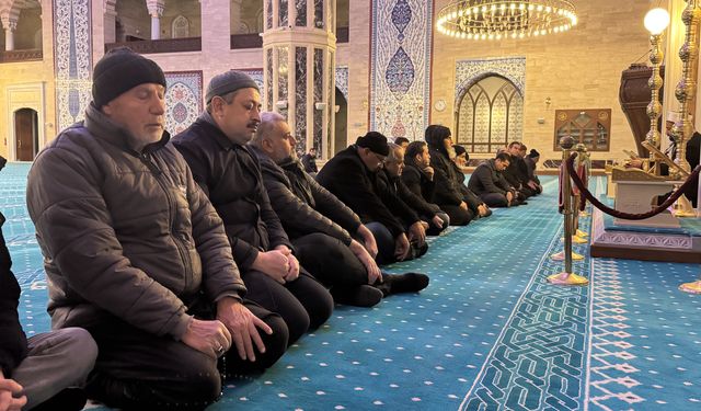 Kahramanmaraş'ta Gazze'ye Destek İçin Sabah Namazı Buluşması Yapıldı