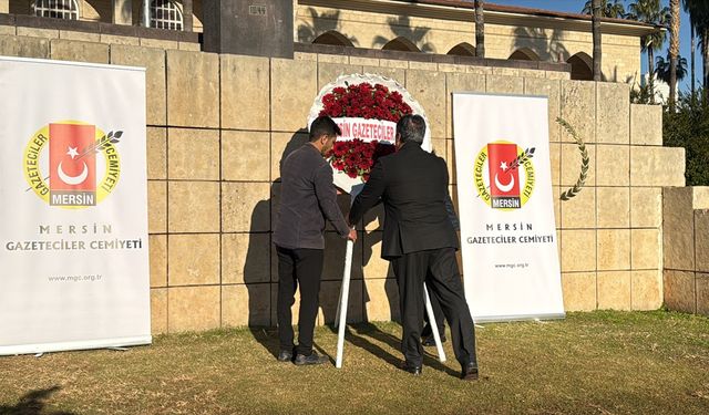 Mersin'de 10 Ocak Çalışan Gazeteciler Günü kutlandı