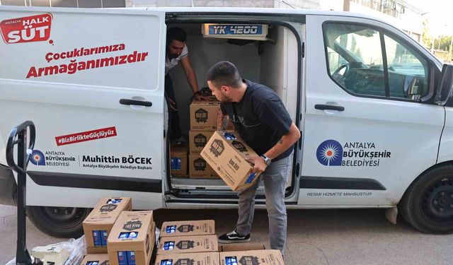 Büyükşehir'den çocuklara 67 bin Halk Mama desteği