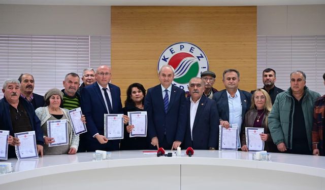 Kepez'de 20 yıllık imar çıkmazı aşıldı