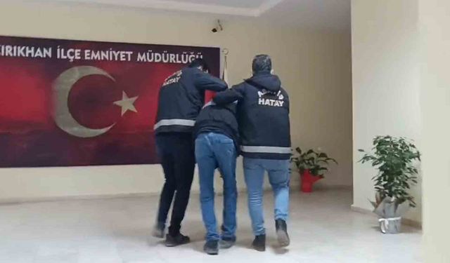 Kırıkhan'da uyuşturucu hap ile yakalanan şahıs tutuklandı