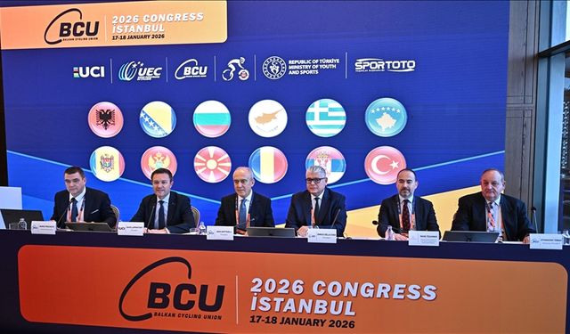 Balkan Bisiklet Birliği 2026 Kongresi, İstanbul'da gerçekleştirildi