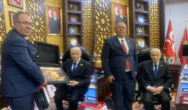 Afşin Belediye Başkan Yardımcısı Biçici’den Devlet Bahçeli’ye Ziyaret